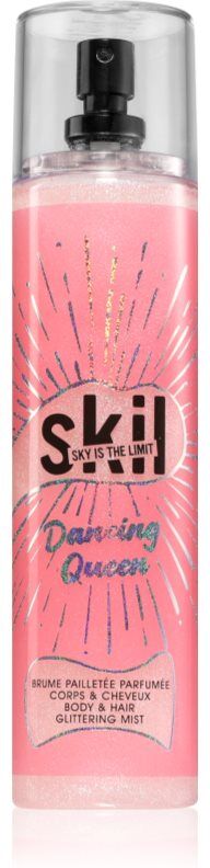 Skil Night Call Dancing Queen Spray Für Körper und Haar mit Glitzerteilchen 250 ml