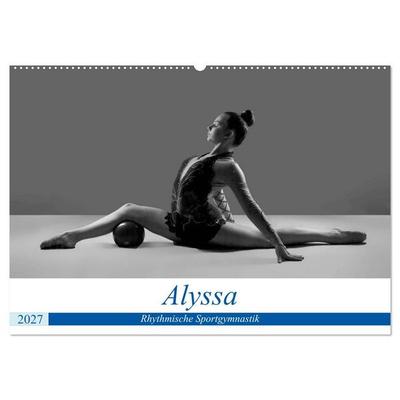 Rhythmisch Sportgymnastik - Alyssa (Wandkalender 2027 DIN A2 quer), CALVENDO Monatskalender