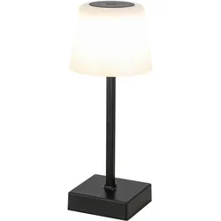 LED-Tischleuchte Emo Weiß/Schwarz max. 2 Watt