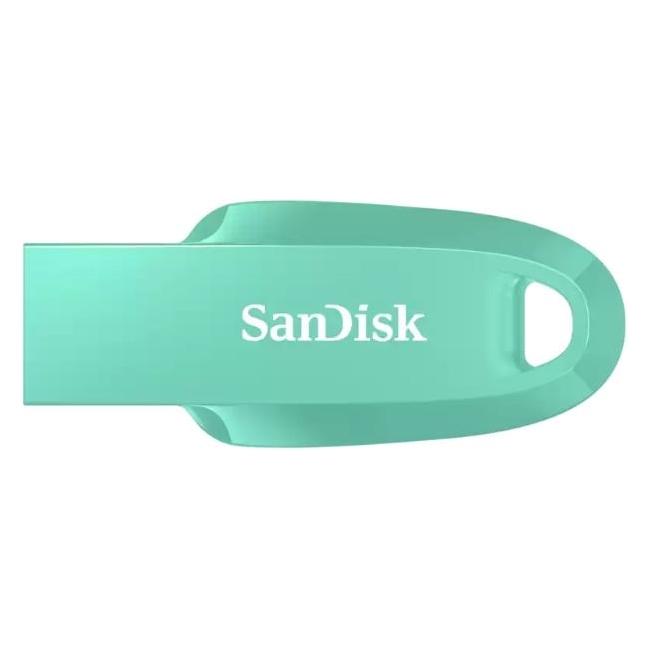 Sandisk Flash Disk 64GB Ultra Curve, USB 3.2, Zelená (SDCZ550-064G-G46G)