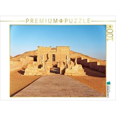 CALVENDO Puzzle Tempel von Wadi Sebua | 1000 Teile Lege-Größe 64x48cm Foto-Puzzle für glückliche Stunden