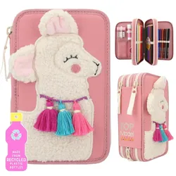 Depesche TOPModel 3-Fach Federtasche COSY mit Applikation