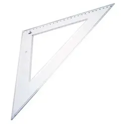 SMARTD Smart Office Kristall Kunststoff Quadrat 45o - 27cm - 1un