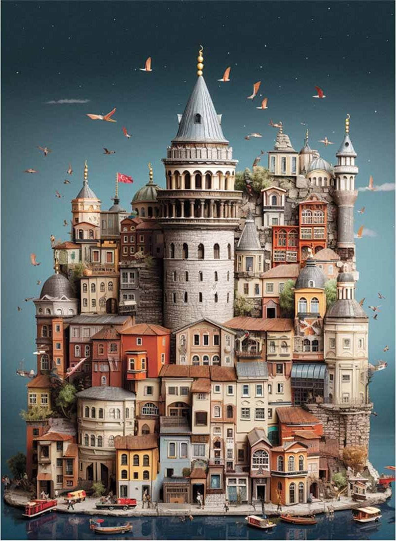 Anatolian Puzzel Galata 1000 stukjes