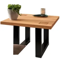 G+K Couchtisch Richmond Holz Braun Kernbuche