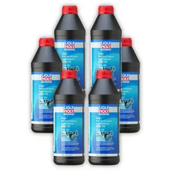 6x Getriebeöl LIQUI MOLY 25078 Marine High Performance Getriebeöl 85W-90 -1 Liter