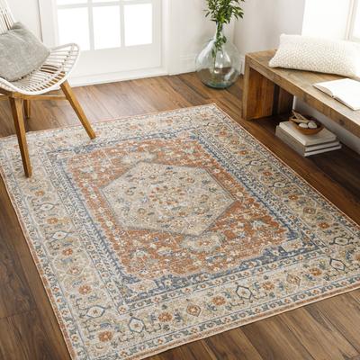 Teppich LIVABLISS "OIDA", braun, B:200cm H:5,1mm L:275cm, Polyester, Teppiche, Teppich