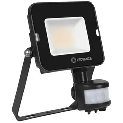 Ledvance LED-Außenstrahler "FLOODLIGHT COMPACT SEN" 20W 840 IP65 Schwarz m. Bewegungsmelder