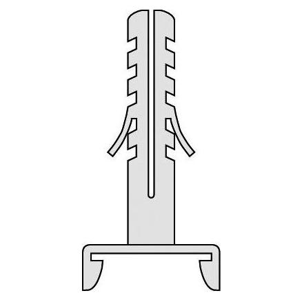 Hamotec Klick-Dübel-Deckenträger (1 Stk.) (11050)