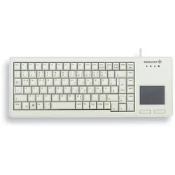 CHERRY G84-5500 XS TOUCHPAD Tastatur hellgrau