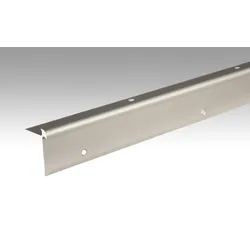 MEISTER Treppenkantenprofil Typ 5 (5 bis 6 mm) Edelstahl-Oberfläche 340 - 2700 mm
