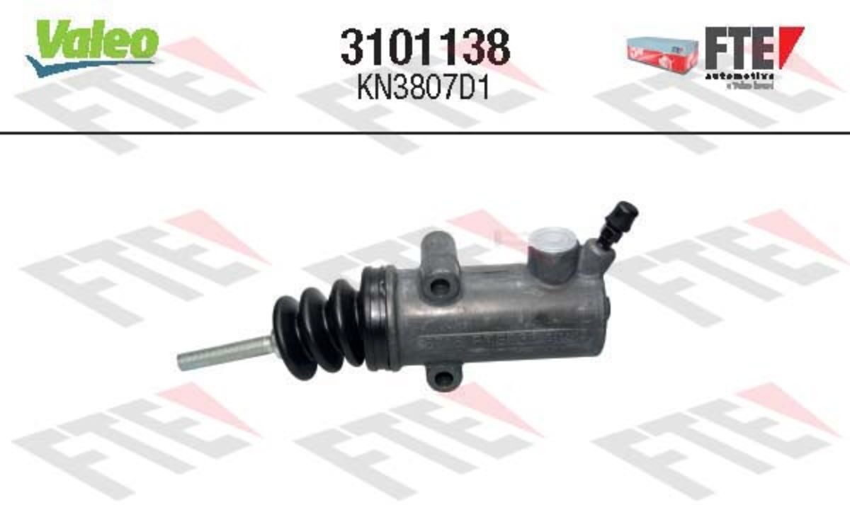 Nehmerzylinder, Kupplung VALEO 3101138