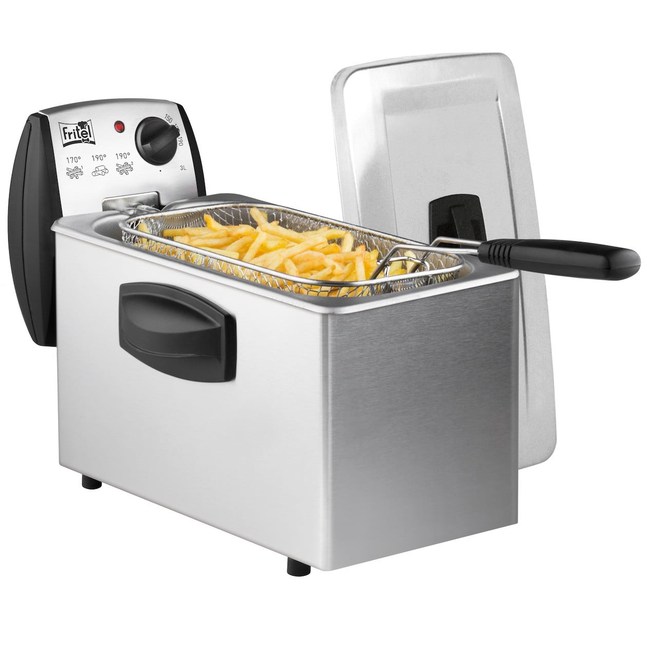 Fritel FR 1450 Friteuse Zilver