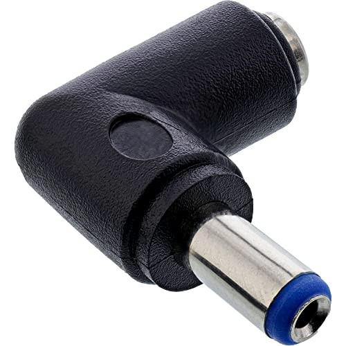 InLine DC stroomadapter, gehoekte stekker naar bus, 5 V, 5,5 x 2,10 mm