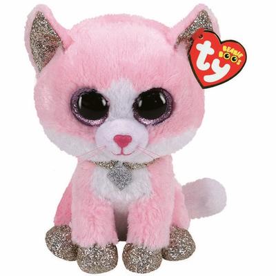 FIONA PINK CAT - BEANIE BOOS 15 CM