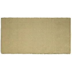 URBANARA Webteppich   ¦ gelb ¦ Synthetische Fasern,Jute ¦ Maße (cm): B: 70