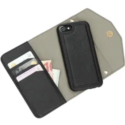 Casetastic Clutch Apple iPhone 7/8/SE (2020) Black (Apple iPhone 7, Apple iPhone 8), Smartphone Hülle, Schwarz
