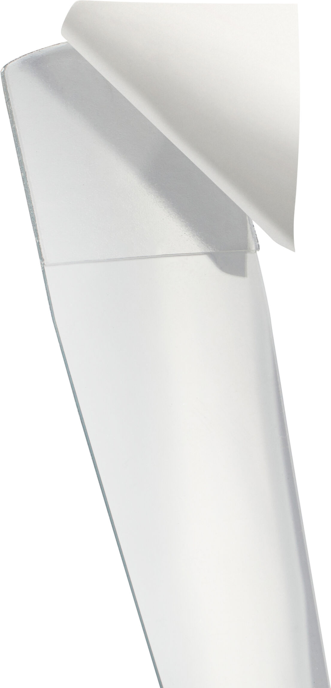 SPRINTIS 100 Unités - Stop-rayon twister, plastique, 208 mm, s'enlève sans laisser de traces, permanent, PET, transparent
