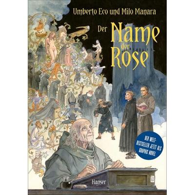 Der Name der Rose, Gebundene Ausgabe von Umberto Eco,Milo Manara, Carl Hanser, 978-3-446-27844-8