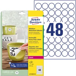 Avery, Etiketten, Wetterfeste Etiketten