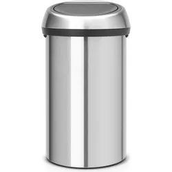 Touch Bin Mülleimer 60 l FPP Stahl matt