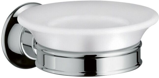 Hansgrohe Seifenschale Axor Montreux 42033000 Keramik, Halter Metall, chrom
