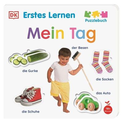 Erstes Lernen Puzzlebuch. Mein Tag, Gebundene Ausgabe von DK Erstes Lernen, DK Verlag Dorling Kindersley, 978-3-8310-5324-7