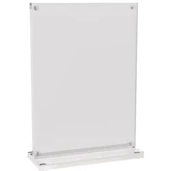 MAUL Tischaufsteller »MAULvision« 118,0/167,0 mm A6 transparent, 11.8x16.7x4.7 cm