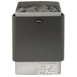 Helo CUP Saunaofen Graphite,kompakter Klassiker kleine&mittlere Saunen