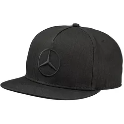 Mercedes-Benz Flat Brim Cap Basecap Kappe schwarz B66959836 - onesize