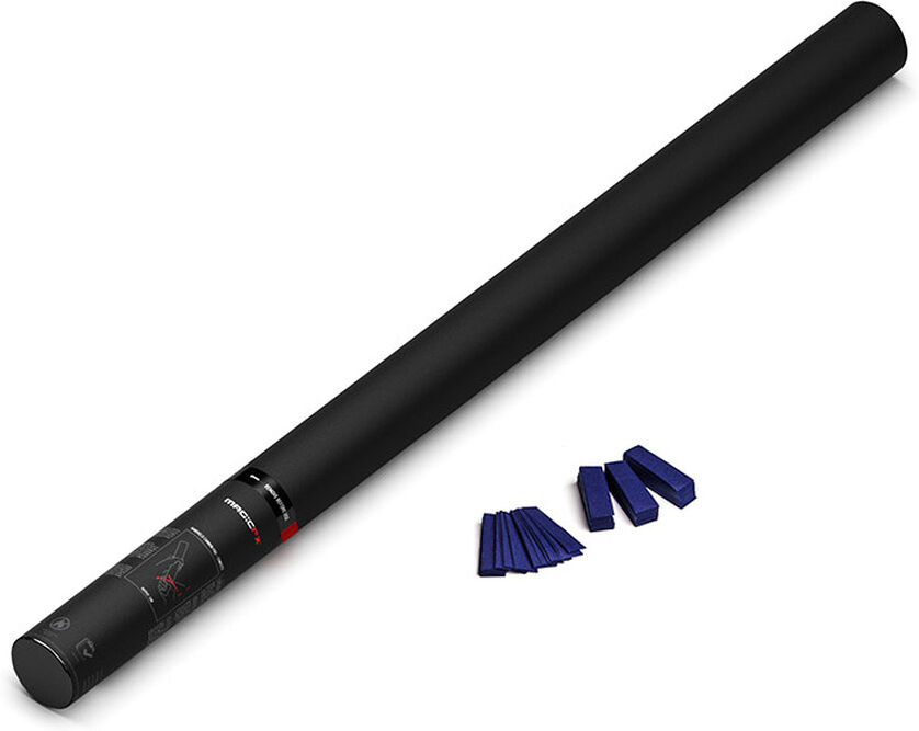 MagicFX Magic Fx Handbetriebene Konfettikanone Pro 80cm - Dunkelblau