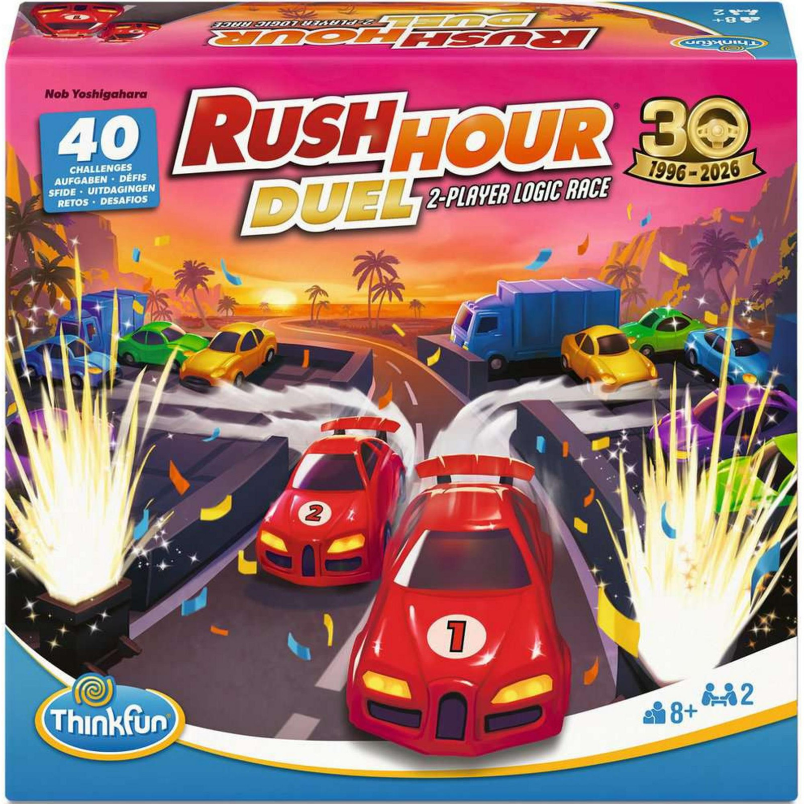 ThinkFun Rush Hour Duel - Logisch spel voor kinderen vanaf 8 jaar