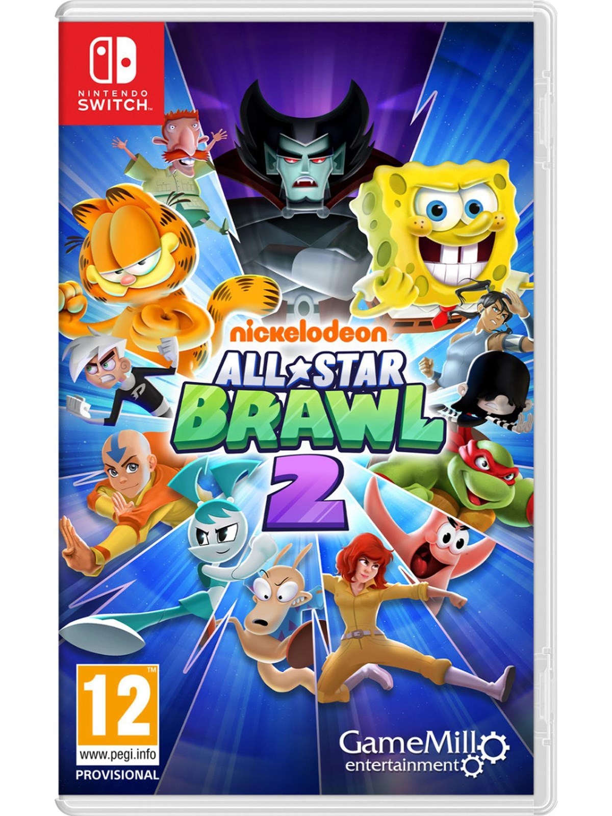 Nickelodeon All-Star Brawl 2 (Code in a Box) - Nintendo Switch - Fighting - PEGI 12