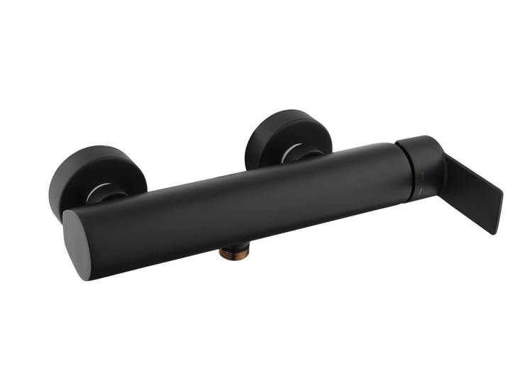 by Paffoni B-Way Mitigeur de douche avec levier, Noir mat (SATBSBW268)