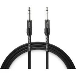 Warm Audio Klinken Verbindungskabel Pro TRS 5 (1.50 m, 2.5mm Klinkenkabel), Audiokabel