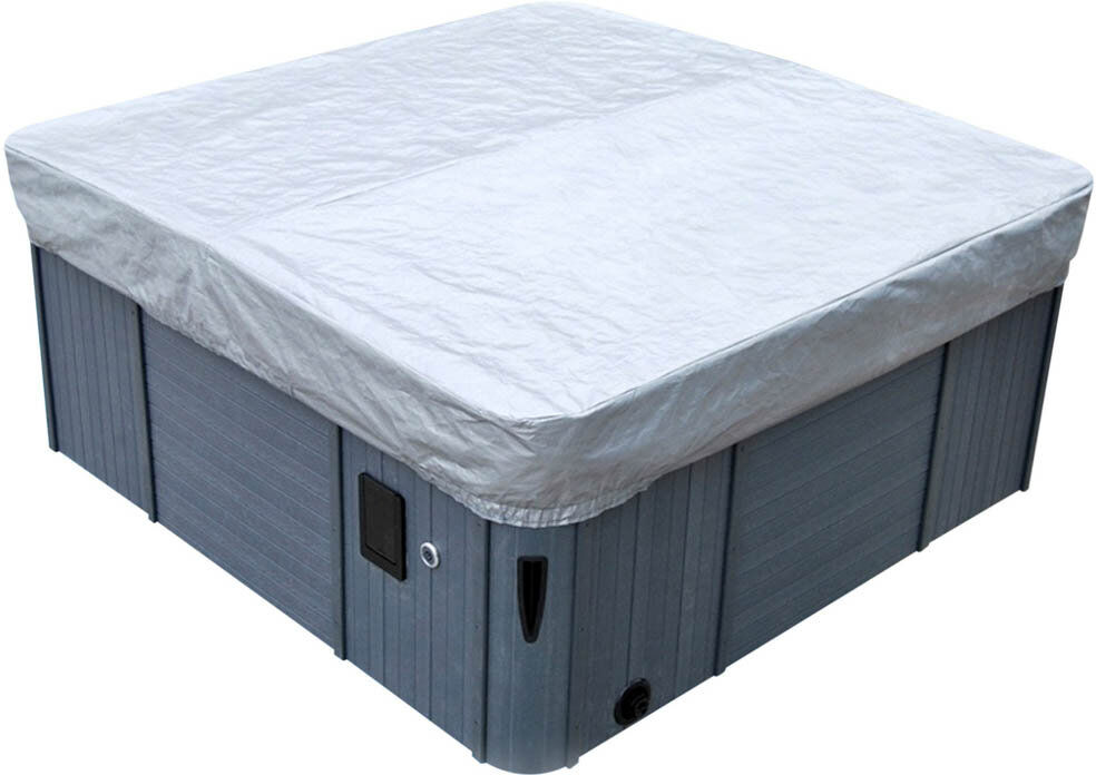 Canadian Spa Co Spa Cover Guard Silver 30cm H x 241cm W x 216cm D