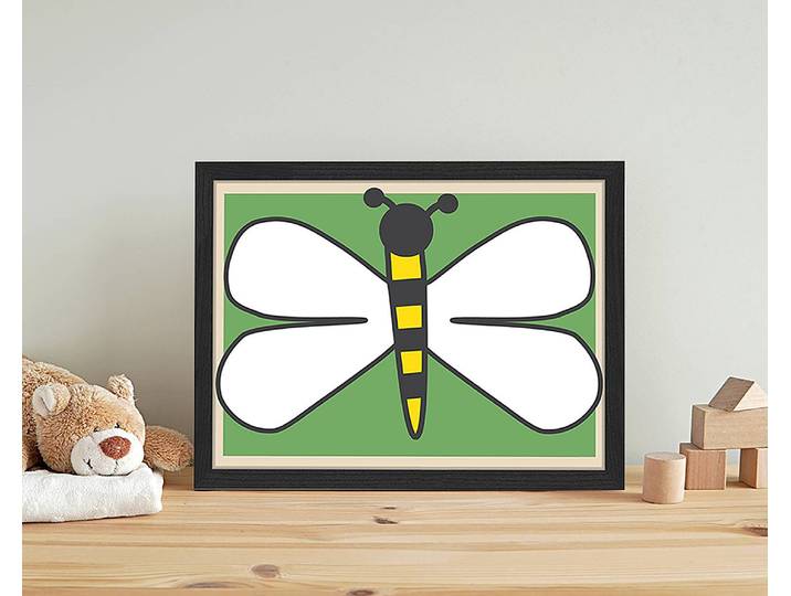Tableau déco Let’s Fly 33 x 43cm Multicolore