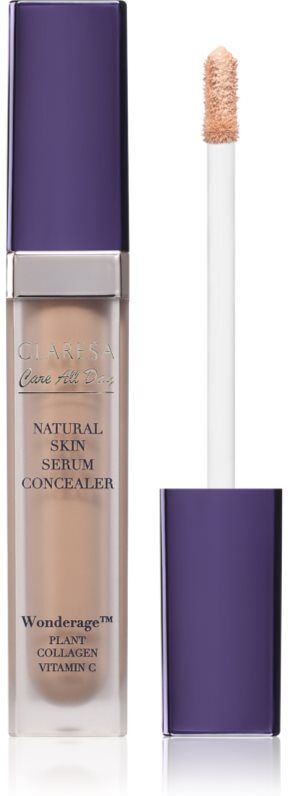 Claresa Care All Day Natural Skin Serum Concealer liquid coverage concealer shade 1P Peach 7 ml