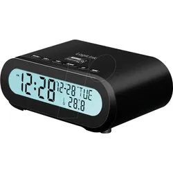 LOGILINK SC0121 - Radiowecker, digital, schwarz