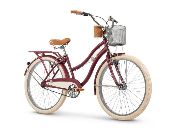Kinderfahrrad Deluxe Bordeaux, 26 Zoll