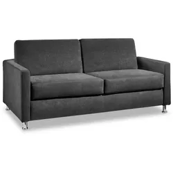 Nehl Schlafsofa Boston Stoff Grau Anthrazit