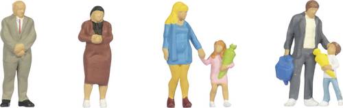 NOCH H0 Einschulung Fertigmodell, Kunststoffmodell, handbemalt, Stehend, Bewegt