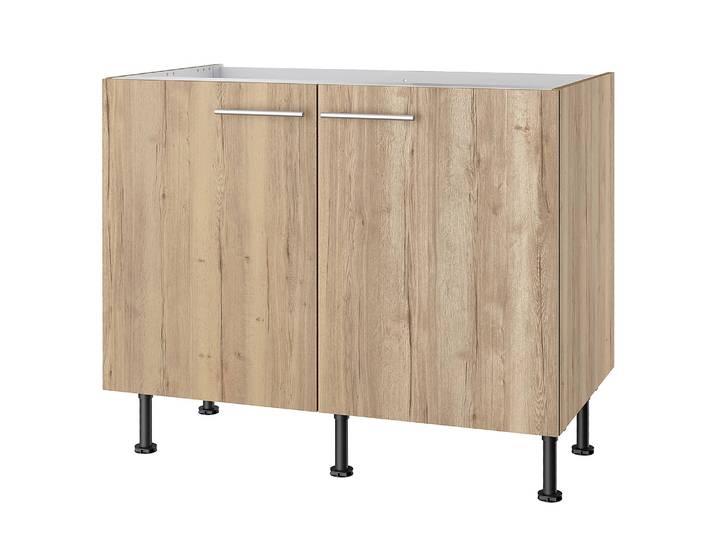 Spülenunterschrank II 100cm Braun/Wildeiche Dekor