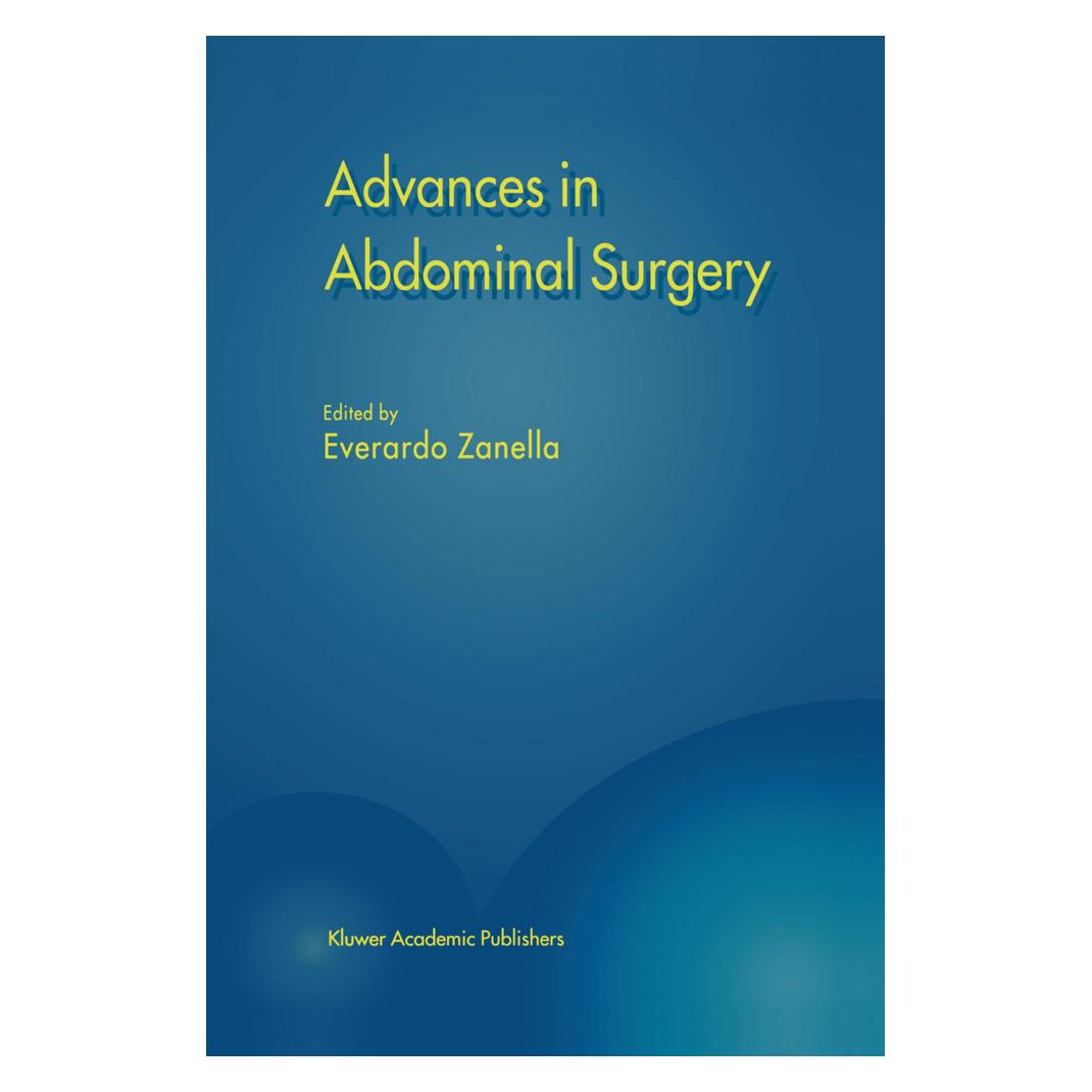 Springer Advances in Abdominal Surgery (Englisch, Softcover, E. Zanella) (55518671)
