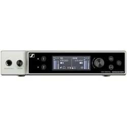 Sennheiser EW-DX EM 2 Q1-9 twee kanaals ontvanger (470.2 - 550 MHz), Beamer Halterung, Silber, Schwarz