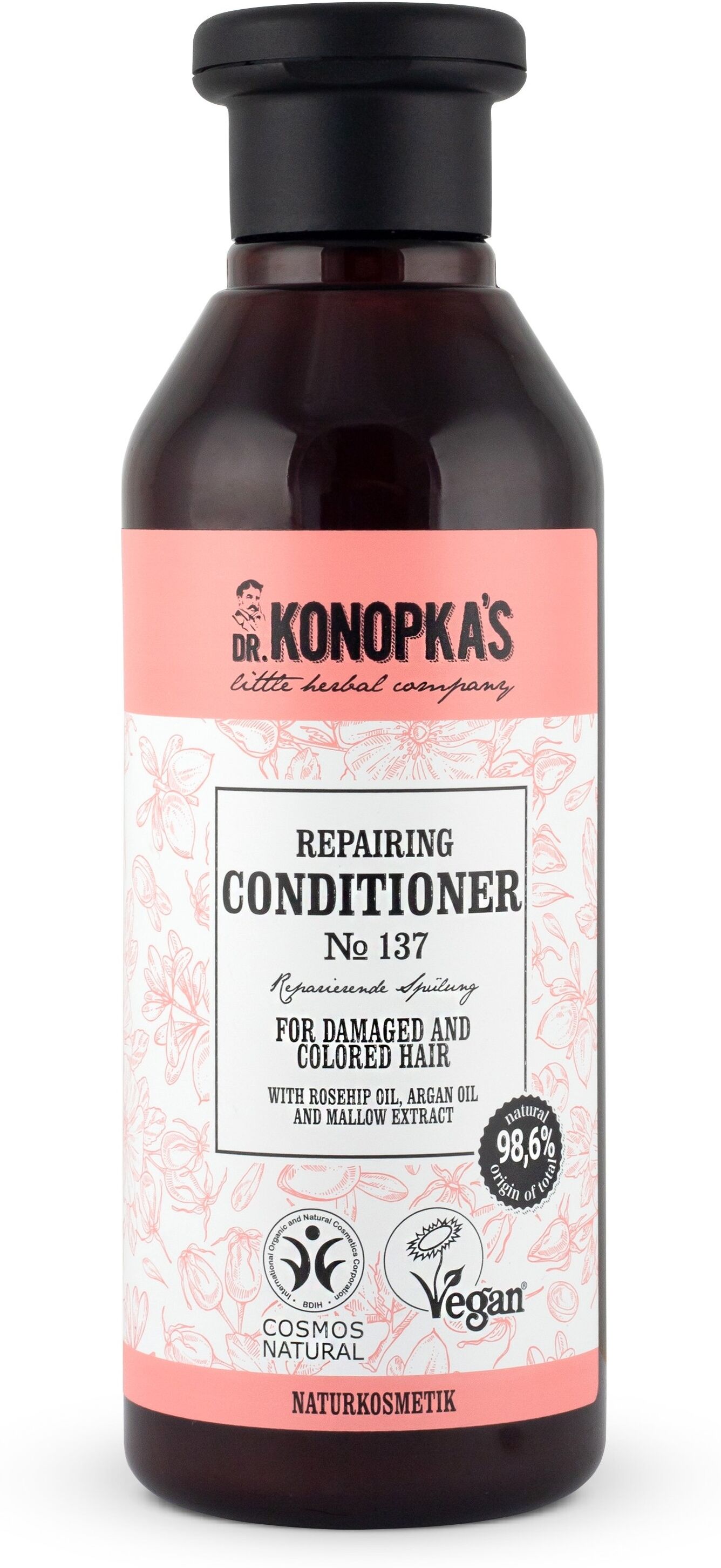 Dr. Konopka's Acondicionador Reparador 137 Cabello Dañado y Teñido