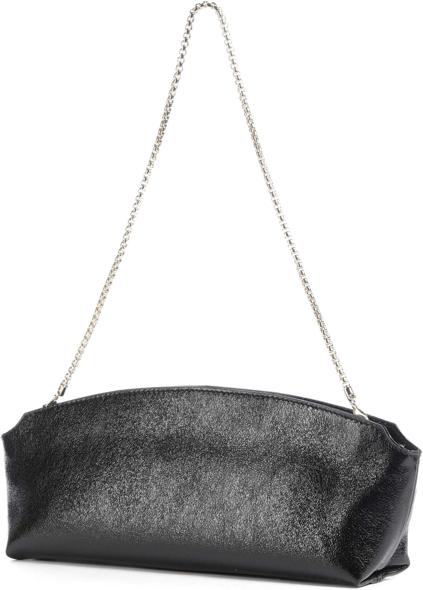Abro Mimosa Ballroom Schultertasche aus Leder, schwarz