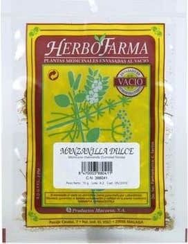 HERBOFARMA Manzanilla Dulce 1Al Vacio 15 g