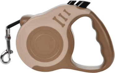 Inspire Picks Durable Retractable Dog Leash For Small Dogs With Automatic Lock (3M 5M) coffee 5m