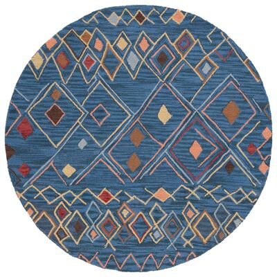 SAFAVIEH Handmade Suzani Emirjona Boho Tribal Wool Rug